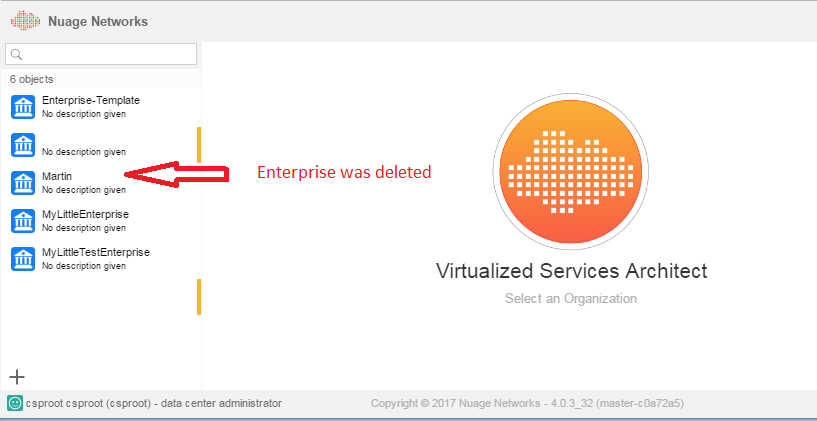 VSA home page without enterprise